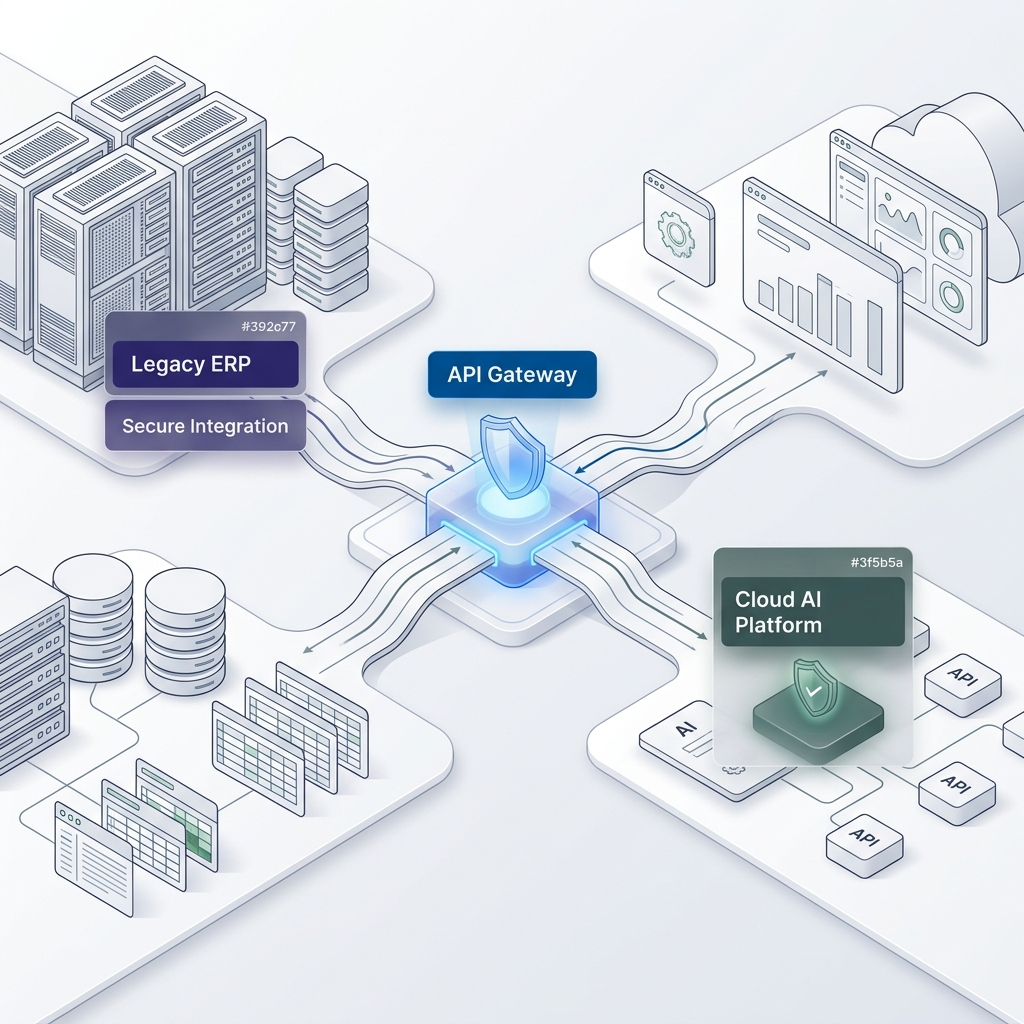 Systems integration for connected business operations 