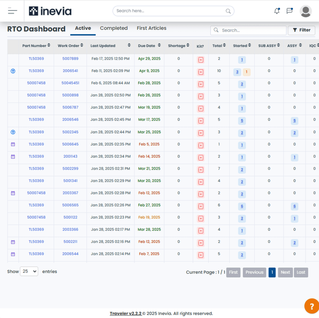 A Work Instruction System Built for Live Production