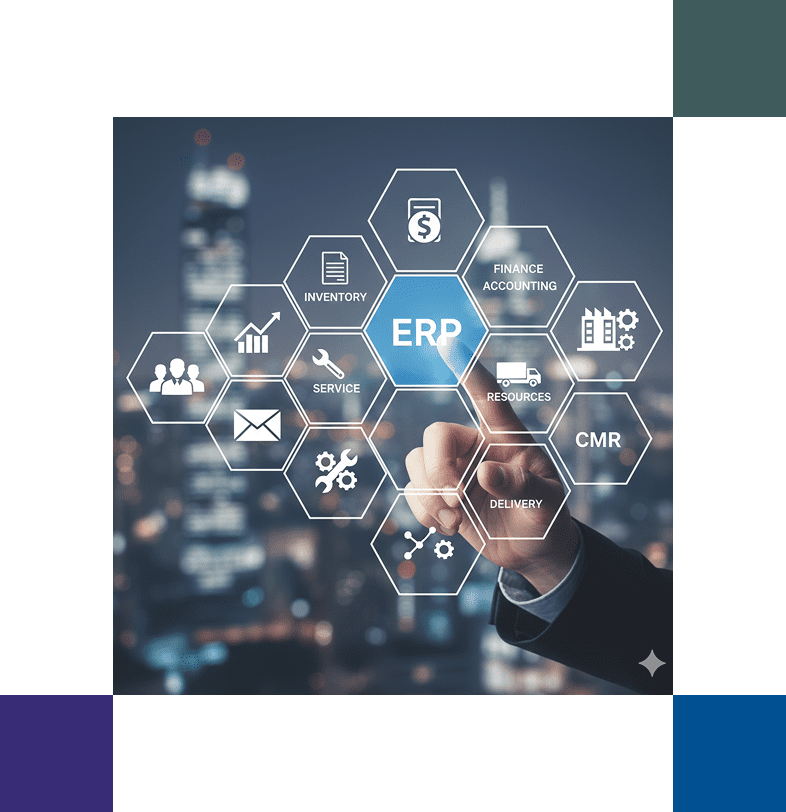 ERP integration for manufacturing systems