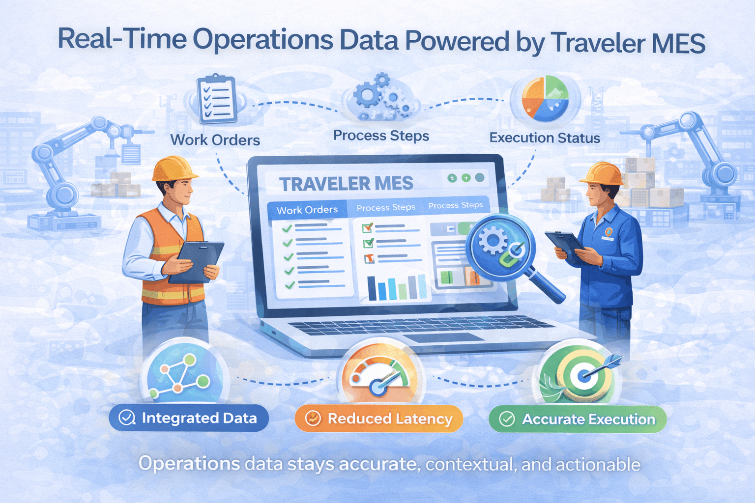 Real-Time Operations Data Powered by Traveler MES