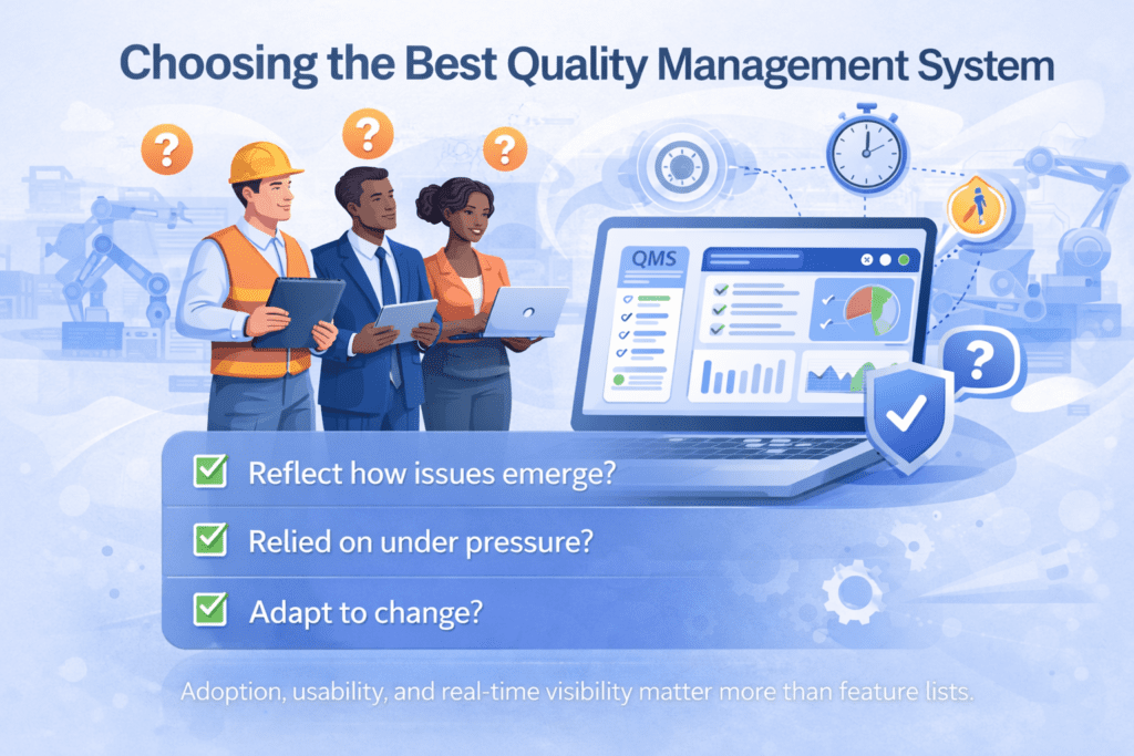 Choosing the Best Quality Management System